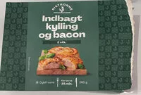 Mängden socker i Indbagt kylling og bacon
