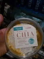 Mängden socker i Chia kokos, vanilje & mango