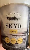 Mängden socker i Skyr citron