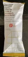 Mängden socker i Organic protein bar chocolate and peanut butter