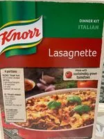 Mängden socker i Lasagnette