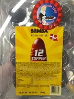 Mängden socker i Topper