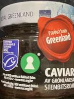 Mängden socker i Caviar av grönländsk stenbitsrom