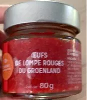 Mängden socker i Oeufs de lompe rouge du groenland