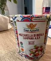 Mängden socker i Billes mozzarella di bufala