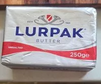 Mängden socker i Unsalted butter