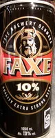 Mängden socker i Bte.1L Bier.forte 10°Faxe,