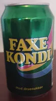 Mängden socker i Faxe Kondi