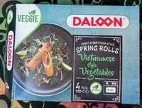 Mängden socker i Spring Rolls - Vietnamese style Vegtables