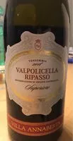 Mängden socker i Valpolicella Ripasso 2018 Superiore