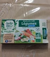 Mängden socker i Bouillon cube légumes sans sel
