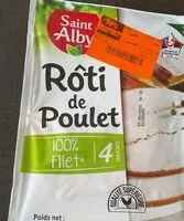 Mängden socker i Roti de poulet