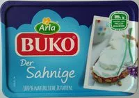 Mängden socker i Buko Der Sahnige