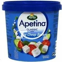 Mängden socker i Arla Apetina Classic - White Cheese In Cubes