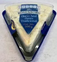 Mängden socker i Rosenborg Queso Azul Danés Tradicional