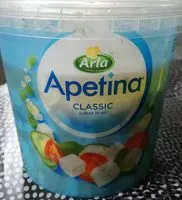 Mängden socker i Apetina classic cubes in oil