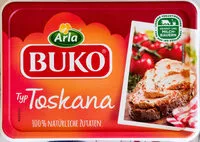 Mängden socker i Buko - Typ Toskana