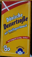Mängden socker i Dänische Dessertsoße mit Vanillegeschmack