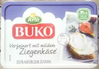 Mängden socker i Buko - Verfeinert mit mildem Ziegenkäse