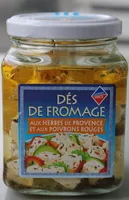 Mängden socker i Dés de fromage