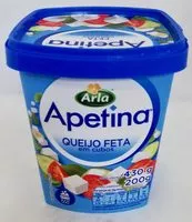 Mängden socker i Apetina Queijo Feta