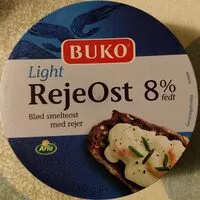 Mängden socker i Buko Light Reje Ost 8% fedt