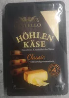 Mängden socker i Höhlenkäse Classic