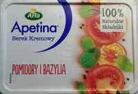 Mängden socker i Serek kremowy z pomidorami i bazylią