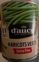Mängden socker i Haricots verts extra fins