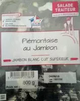 Mängden socker i Piémontaise au jambon