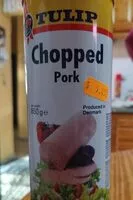 Mängden socker i Chopped pork