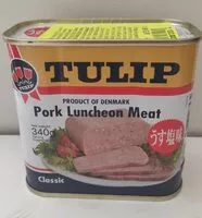 Mängden socker i pork luncheon meat