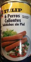 Mängden socker i Tulip 6 hot dog