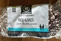 Mängden socker i Rice cakes chocolat noir coco