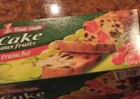 Mängden socker i Cake aux fruit