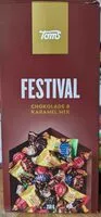 Mängden socker i Festival chokolade & karamel mix