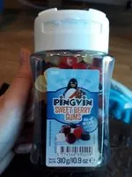 Mängden socker i Pingvin Berry Winegums