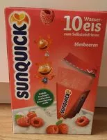 Mängden socker i Wassereis zum Selbsteinfrieren Himbeere