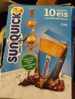 Mängden socker i Cola wassereis