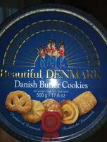 Mängden socker i Danish Butter Cookies