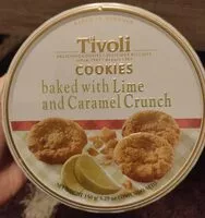 Mängden socker i Tívoli cookies Lima y caramelo crunch