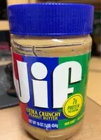 Mängden socker i Extra crunchy peanut butter