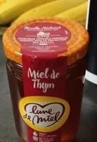 Mängden socker i Miel de thym