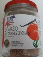 Mängden socker i Gomasio aux graines de chia bio