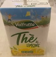 Mängden socker i Valfrutta al limone thè