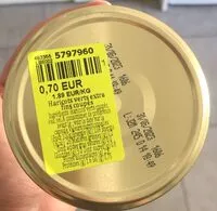 Mängden socker i Haricot