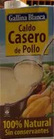 Mängden socker i Caldo caser de pollo