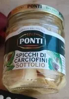 Mängden socker i Ponti spicchi di carciofi