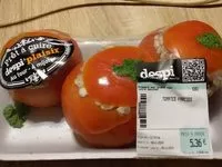 Mängden socker i Tomates farcies