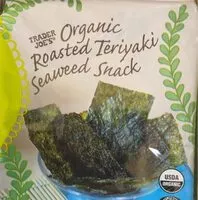 Mängden socker i organic roadted teriyaki seaweed snavk